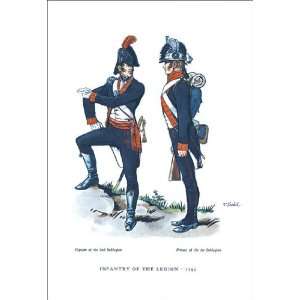  Infantry of the Legion, 1795 20x30 poster