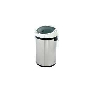  Safco Kazaam 17 Gallon Stainless Steel Trash Can