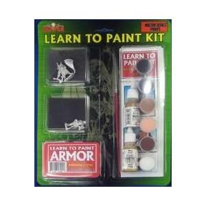    Reaper Learn to Paint Kit   Intermediate Level Armor Toys & Games