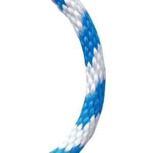   by 140 Feet Poly Solid Braid Rope, Blue/White