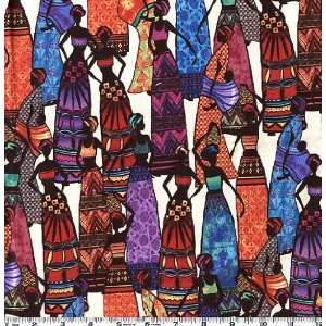  45 Wide Kenta Women Multi Fabric By The Yard Arts 