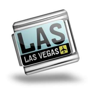  Italian Charms Original Airport code LAS / Las Vegas 