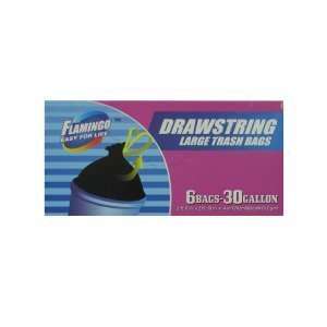  Drawstring trash bags package of 6 30 gallon bags Pack Of 