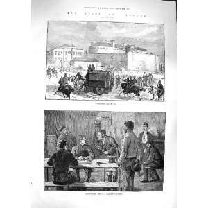  1881 Ireland Kilmainham Jail Dublin Surrendering Arms 