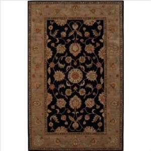  Lake Palace Black and Gold Agra Rug Size 36 x 56 