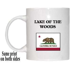  US State Flag   LAKE OF THE WOODS, California (CA) Mug 