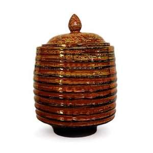 Lacquered wood jar, Ascension 
