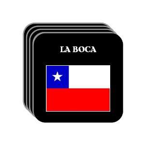  Chile   LA BOCA Set of 4 Mini Mousepad Coasters 