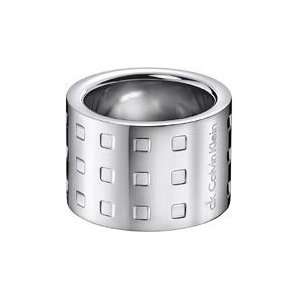  CK Calvin Klein Jewelry Grid Ring 17.35 mm KJ41AR010107 Jewelry