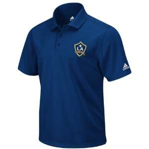 Los Angeles Galaxy Navy adidas Soccer Team Primary Polo Shirt  