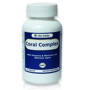  Vitanherbs CORAL COMPLEX, Coral Calcium With Vitamins and 