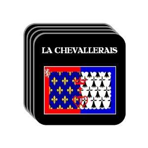 Pays de la Loire   LA CHEVALLERAIS Set of 4 Mini Mousepad Coasters