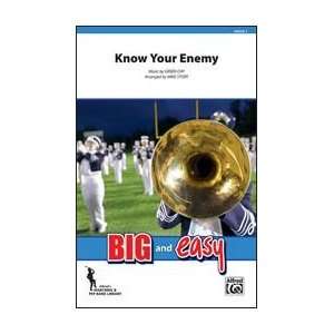  Know Your Enemy Conductor Score Marching Band Sports 