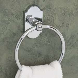  Ancients Collection Towel Ring   Chrome