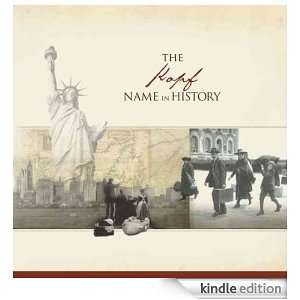 The Kopf Name in History Ancestry  Kindle Store