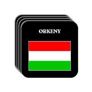  Hungary   ORKENY Set of 4 Mini Mousepad Coasters 