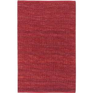  Continental Jute Rug  Red , 5 x 8