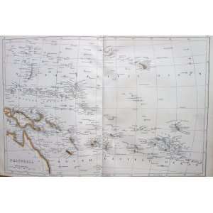  Lowry Map of Polynesia (1853)