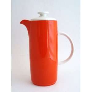   Fine China Orange Coffee Carafe Thermos 