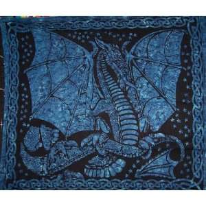  Jumbo Night Dragon Celtic Tapestry Wall Hanging