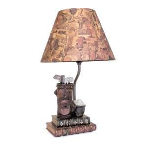  Vintage Personalized Golf Gift Table Lamp