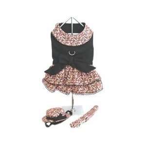  Black with Pink Roses Dress Hat and Leash Kitchen 