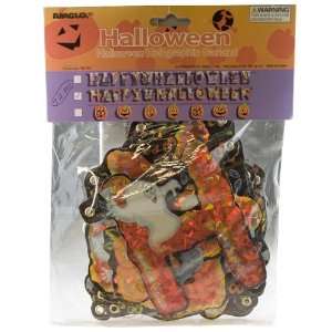  Amglo Happy Halloween Holographic Banner Toys & Games