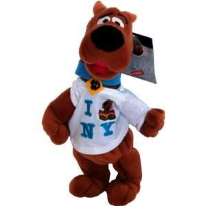 Scooby Doo I Love NY   Warner Bros Bean Bag Plush