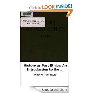 History as Past Ethics An Introduction to the History of Morals 
