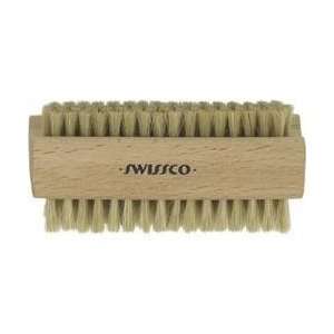  Swissco Wooden Nail Brush Natural Bristle Beauty