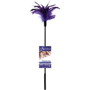  Body tickler starburst feather   violet Health & Personal 