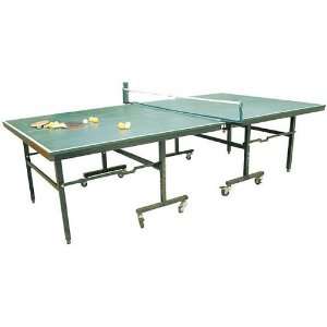 HDC Table Tennis Set with 4 Paddles, 12 Balls, and a Net with Posts 
