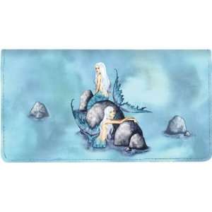 Sea Spirits Checkbook Cover by Amy Brown