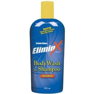  Code Blue Unscented Eliminix Body Wash & Shampoo Sports 