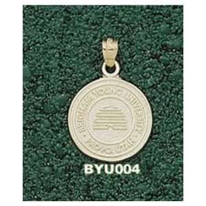 14Kt Gold Brigham Young Seal 
