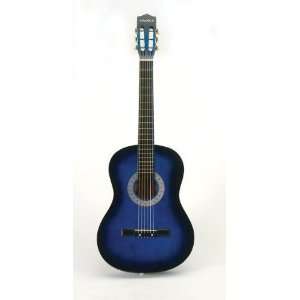  38 Blue Acoustic Guitar Case Pack 6 