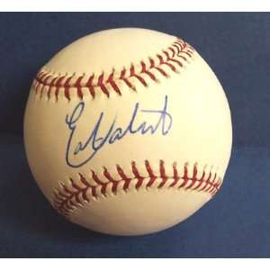 Eric Valent Autographed Baseball 