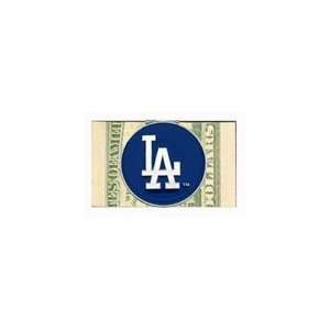  MLB Logo Money Clip   LA Dodgers