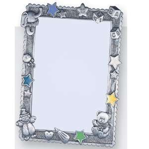 6 x 8 Baby Boy Pewter Picture Frame