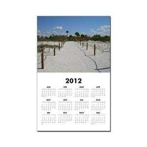  Sanibel Beach 2012 One Page Wall Calendar 11x17 inch on 