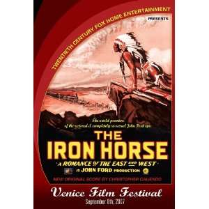 The Iron Horse Poster Venice Film Festival Limited Edition 27x40 
