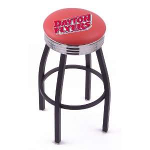  University of Dayton 25 Single ring swivel bar stool with 