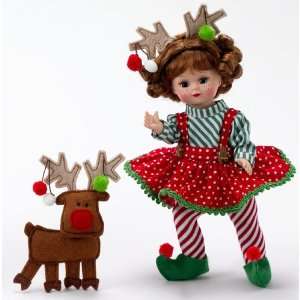  Madame Alexander, Sugar N Spice Reindeer, Holiday 