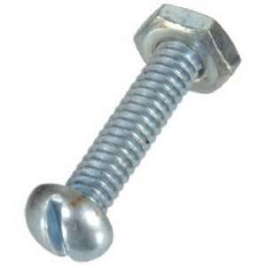   Machine Screw with Nut 10 24 X 1 1/4 (Pack of 10)