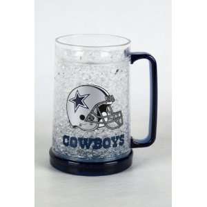  NFL Crystal Freezer Mug   Cowboys