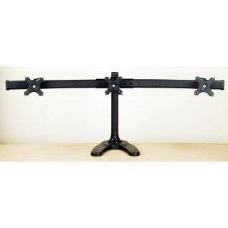 Deluxe Triple Monitor Stand Free Standing Supports up to 3 28