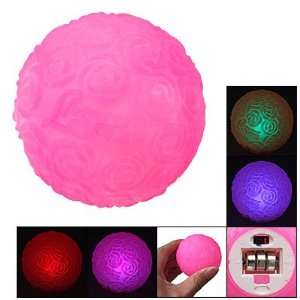   Battery Powered 7 colors Rose Flower Ball LED Light