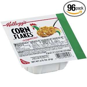 Corn Flakes Cereal, 0.75 Ounce Bowls Grocery & Gourmet Food
