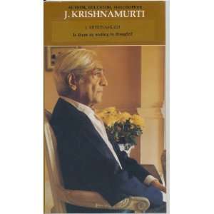  J. Krishnamurti Is There an Ending to Thought? VHS Tape 