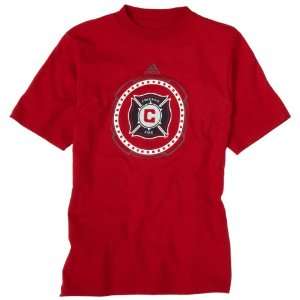  MLS Chicago Fire Youth Fully Armored Tee Sports 